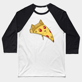 Pizza Cat Baseball T-Shirt